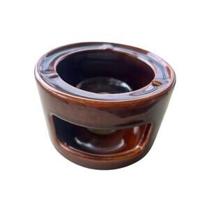 Pfaltzgraff Butterscotch Compatibles Stoneware Candle Warmer Vintage EXCLT USA